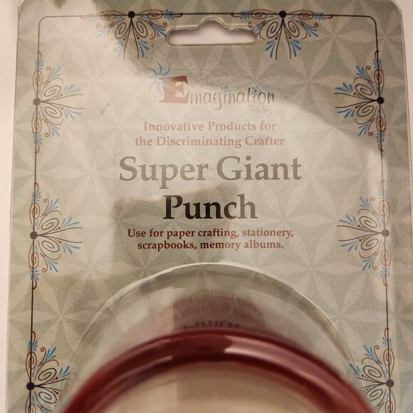 Pine Cone Super Giant Hole Punch Emagination paper Scrapbook Craft Shapes - Picture 2 of 6